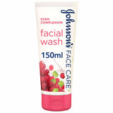 Johnson Face Wash Even Complexion 150ml, Face Washes, Johnson's, Chase Value