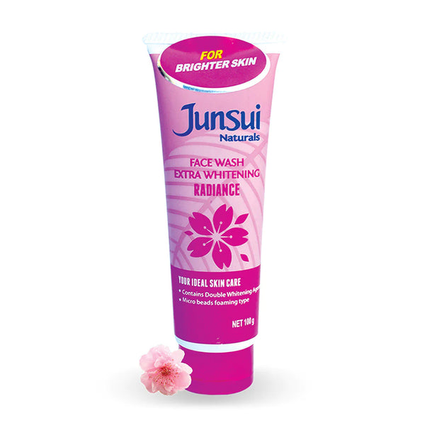 Junsui Natural Radiance Whitening Face Wash 100g