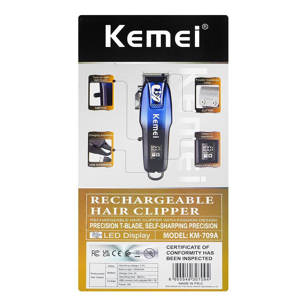 Kemei Trimmer KM-PG709A, Shaver & Trimmers, Kemei, Chase Value