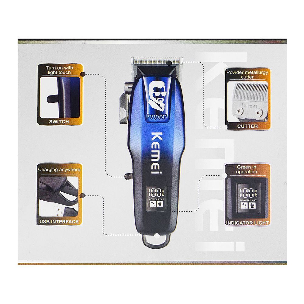 Kemei Trimmer KM-PG709A, Shaver & Trimmers, Kemei, Chase Value