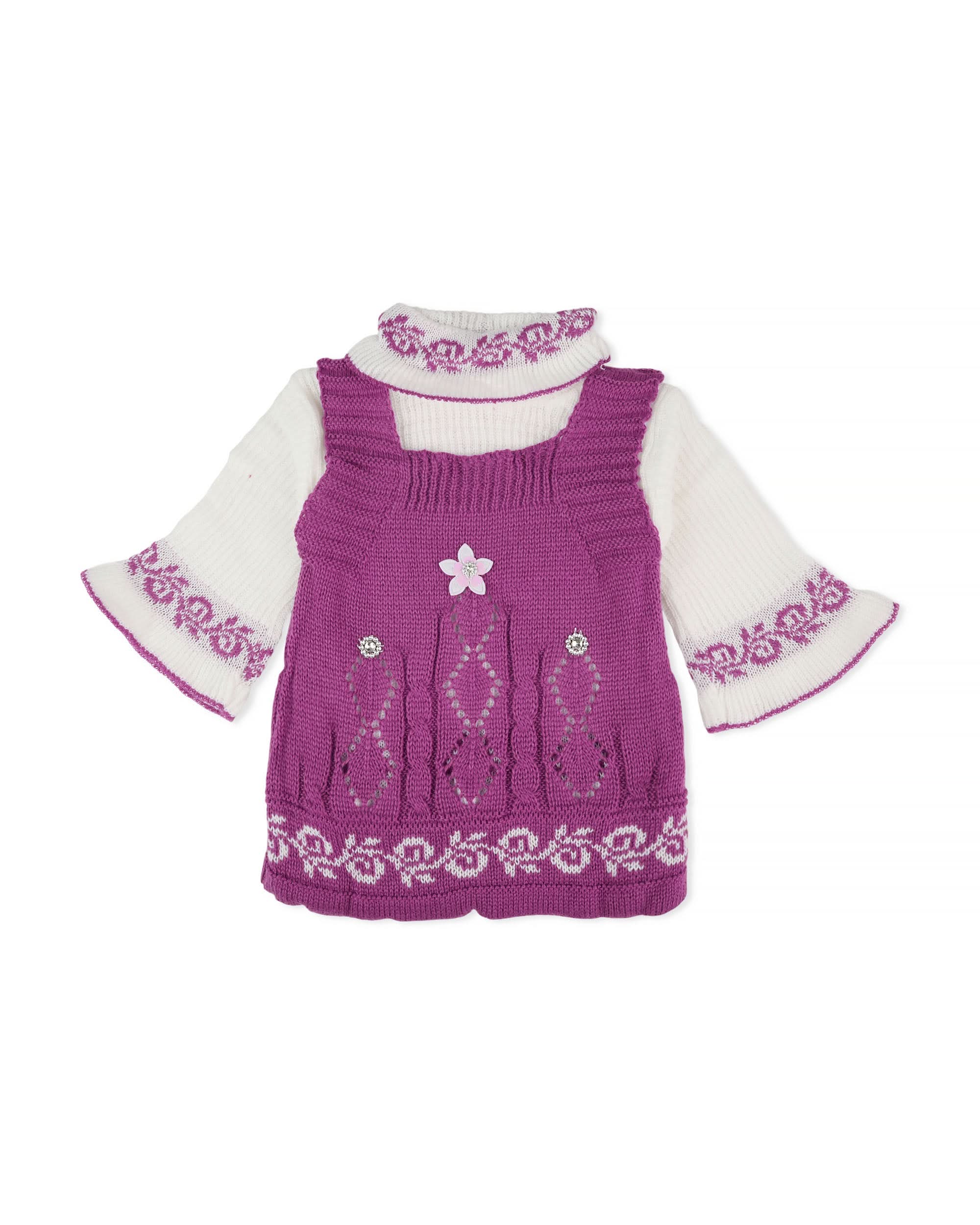 Newborn Girls Irani Suit – 4 Piece Set, Newborn Girls Sets & Suits, Chase Value, Chase Value