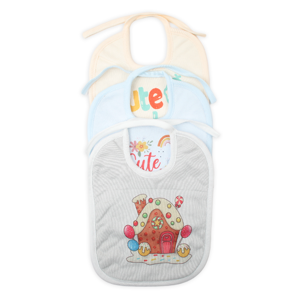 Newborn Baby Bib Large - Multi Color, Bibs & Towels, Chase Value, Chase Value