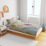 Kids Characters Single Bedsheet - Multi Color, Single Size Bed Sheet, Chase Value, Chase Value