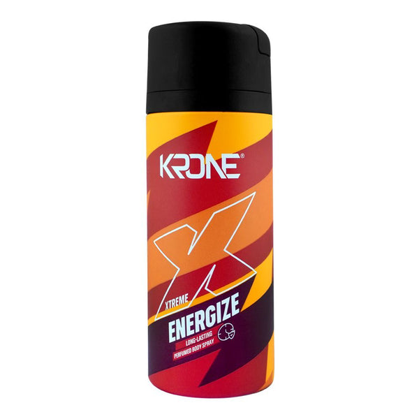 Krone ENERGIZE Men Deodorant Body Spray 150ML, Men Body Spray & Mist, Chase Value, Chase Value
