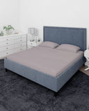 Valuables Plain Cotton Double Bedsheet 90x102, Double Size Bed Sheet, Chase Value, Chase Value
