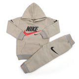 Boy's Full Sleeves Fleece Pajama Suit - Light Brown, Boys Sets & Suits, Chase Value, Chase Value