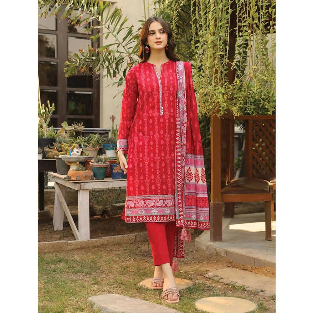 Lakhany Komal Unstitched 3Pcs Suit IZ-103-A, Women, 3Pcs Shalwar Suit, LSM Textiles, Chase Value