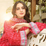 Lakhany Komal Unstitched 3Pcs Suit IZ-103-A, Women, 3Pcs Shalwar Suit, LSM Textiles, Chase Value