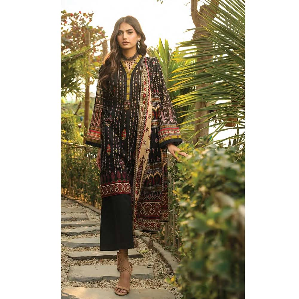 Lakhany Komal Unstitched 3Pcs Suit MM-11-A, Women, 3Pcs Shalwar Suit, LSM Textiles, Chase Value