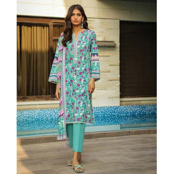 Lakhany Komal Unstitched 3Pcs Suit MM-13-A, Women, 3Pcs Shalwar Suit, LSM Textiles, Chase Value