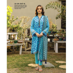Lakhany Komal Unstitched 3Pcs Suit SR-147-B, Women, 3Pcs Shalwar Suit, LSM Textiles, Chase Value