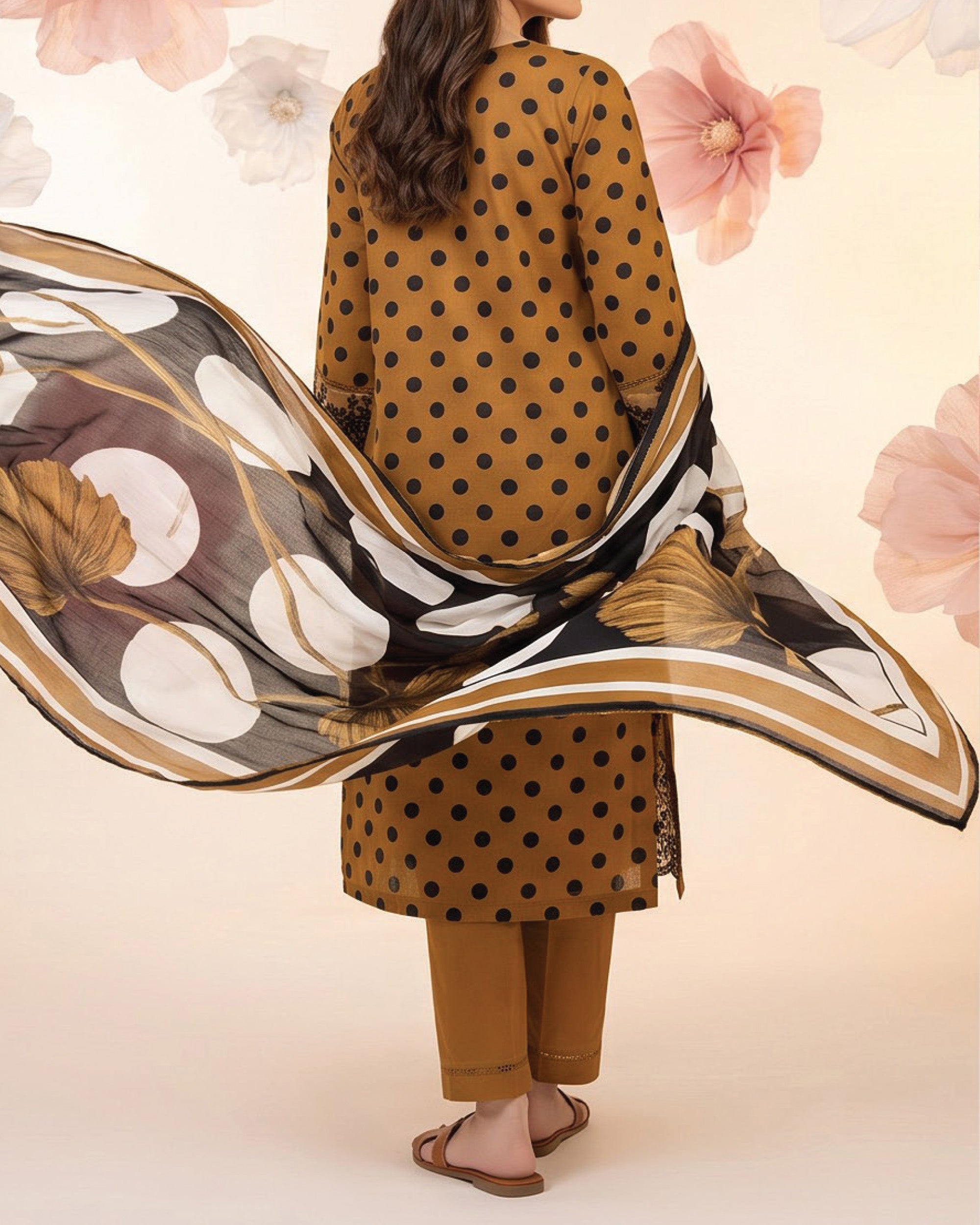 Salina Cotton Luxury Digital Printed Embroidered Suit - 3 Pc, Women, 3Pcs Shalwar Suit, Regalia Textiles, Chase Value