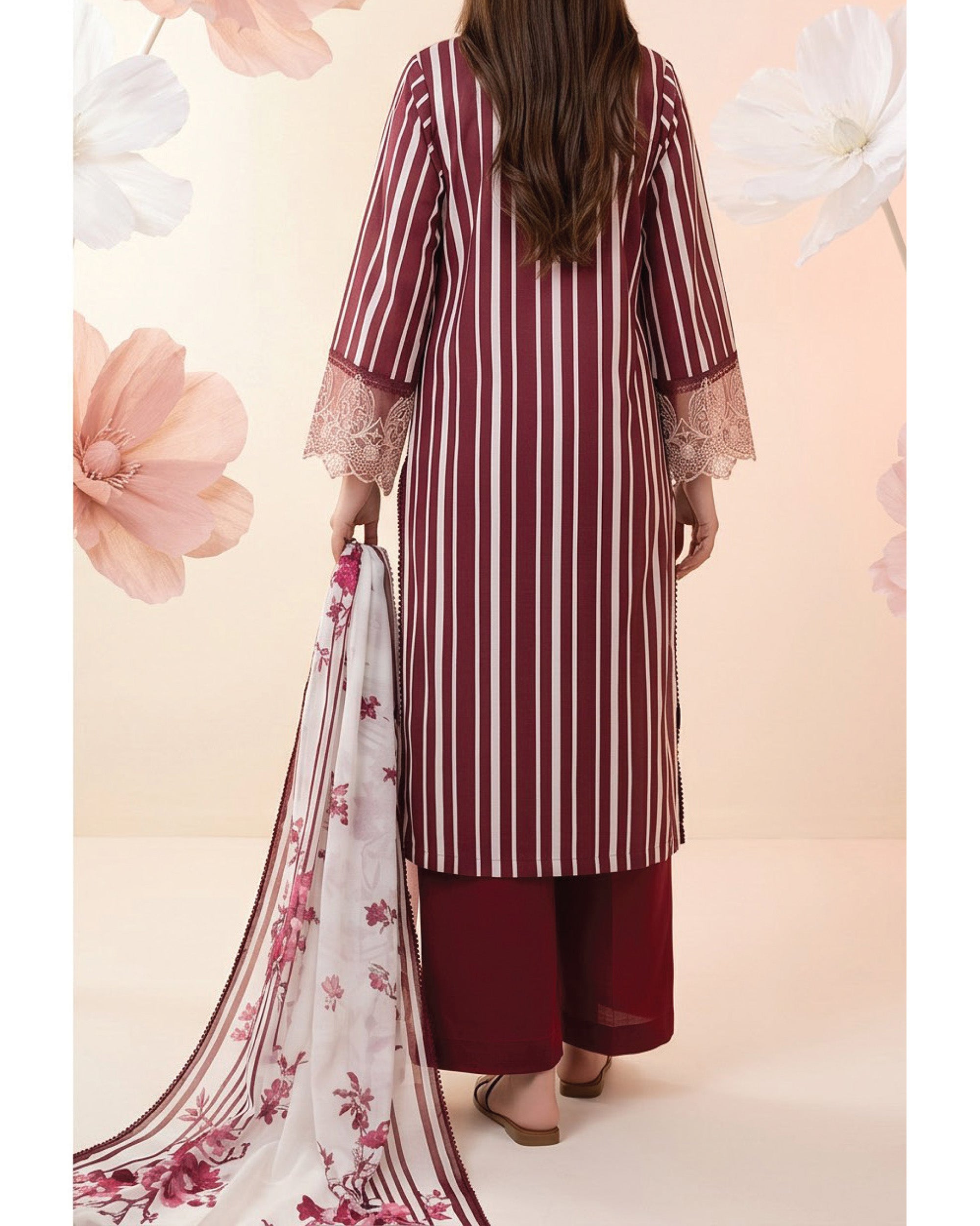 Salina Cotton Luxury Digital Printed Embroidered Suit - 3 Pc, Women, 3Pcs Shalwar Suit, Regalia Textiles, Chase Value