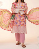 Salina Cotton Luxury Digital Printed Embroidered Suit - 3 Pc, Women, 3Pcs Shalwar Suit, Regalia Textiles, Chase Value
