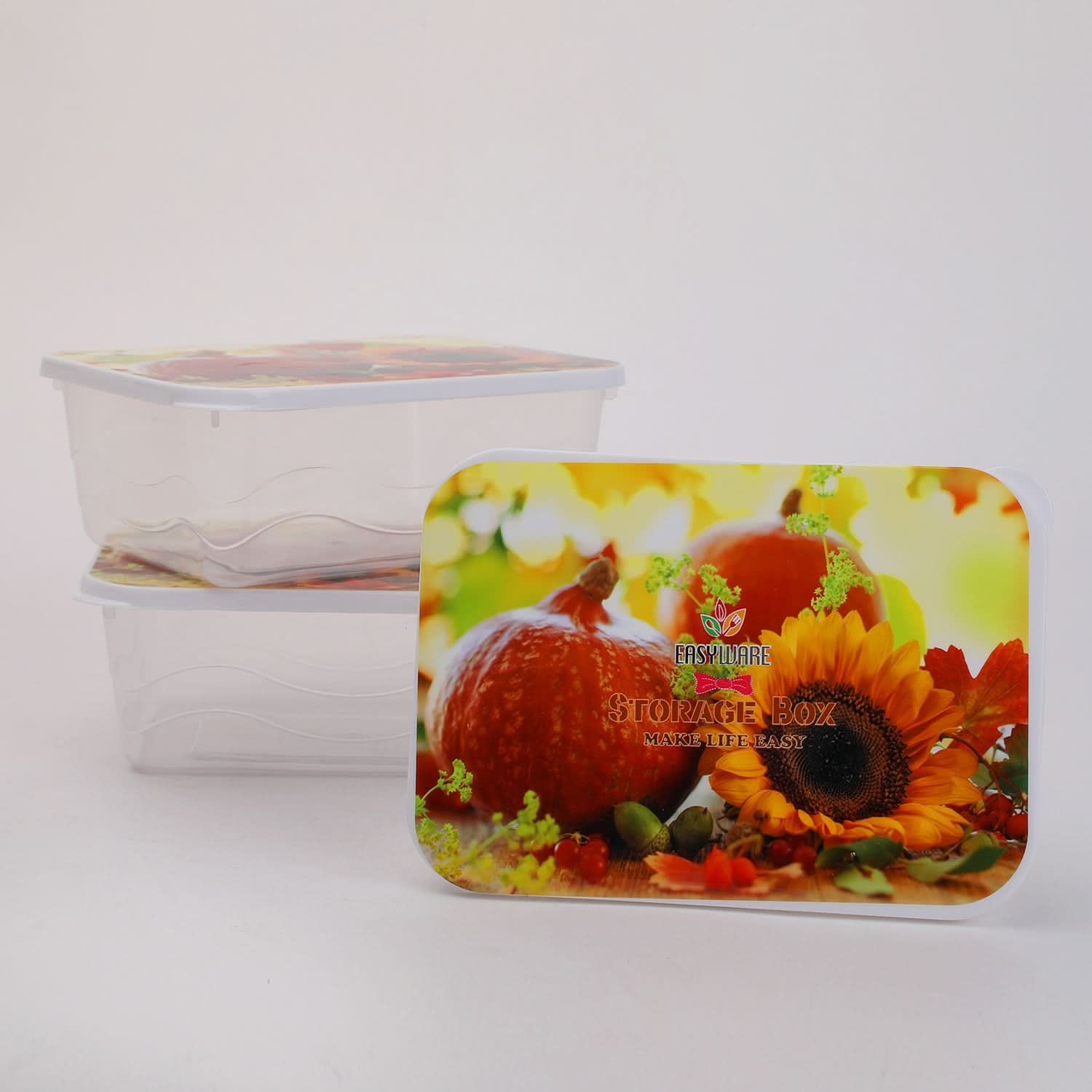 Storage Box 3 Pcs Set - White, Storage Boxes, Chase Value, Chase Value