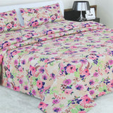 Double Bedsheet 3Pcs - Multi Color, Double Size Bed Sheet, Chase Value, Chase Value