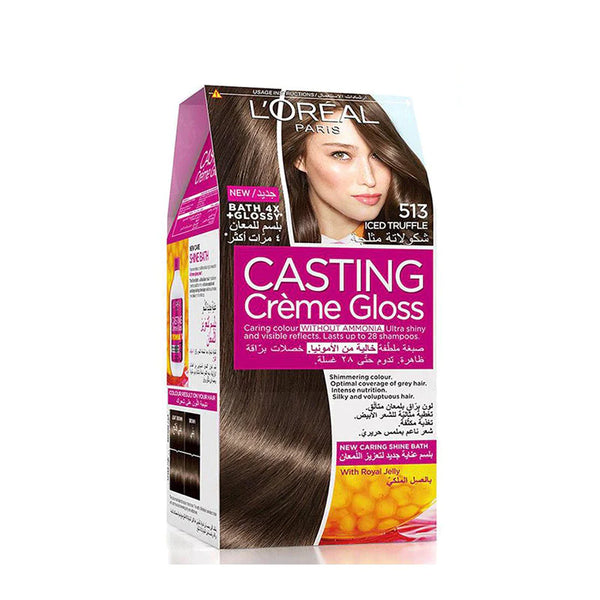 L'Oreal Paris Casting Hair Color, 513 Iced Truffle, Hair Color, Loreal, Chase Value