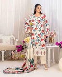 Tawakkal Lakecia Printed Schiffli Embroidered 3 Pc Suit - 5