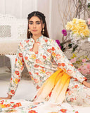Tawakkal Lakecia Printed Schiffli Embroidered 3 Pc Suit - 6