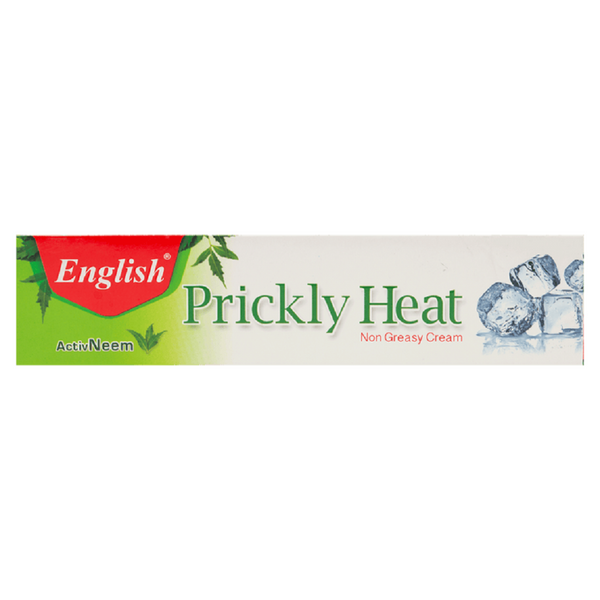 English Prickly Heat Cream Neem Large 75g