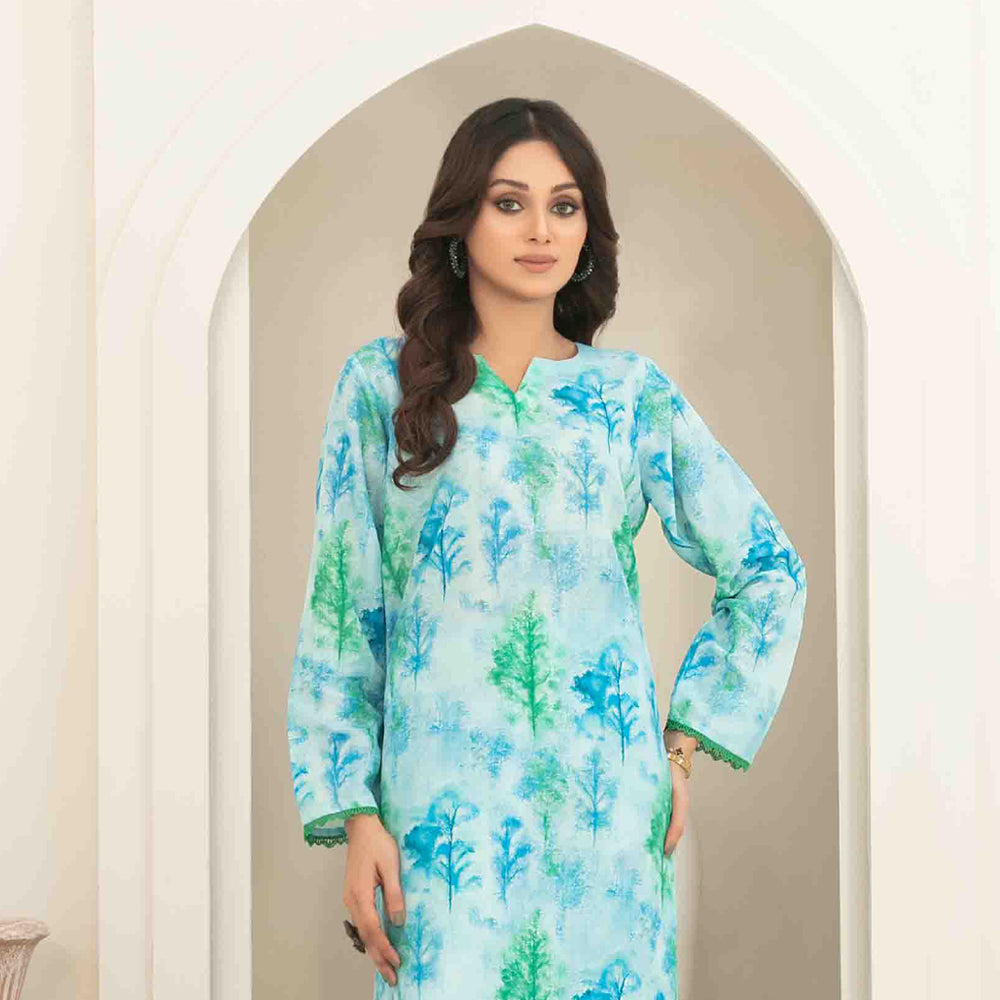 Lea By Tawakkal Swiss Printed Lawn Unstitched 2Pcs Suit - 1327, Women, 2Pcs Shalwar Suit, Tawakkal Fabrics, Chase Value
