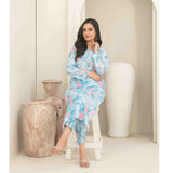Lea By Tawakkal Swiss Printed Lawn Unstitched 2Pcs Suit - 1329, Women, 2Pcs Shalwar Suit, Tawakkal Fabrics, Chase Value
