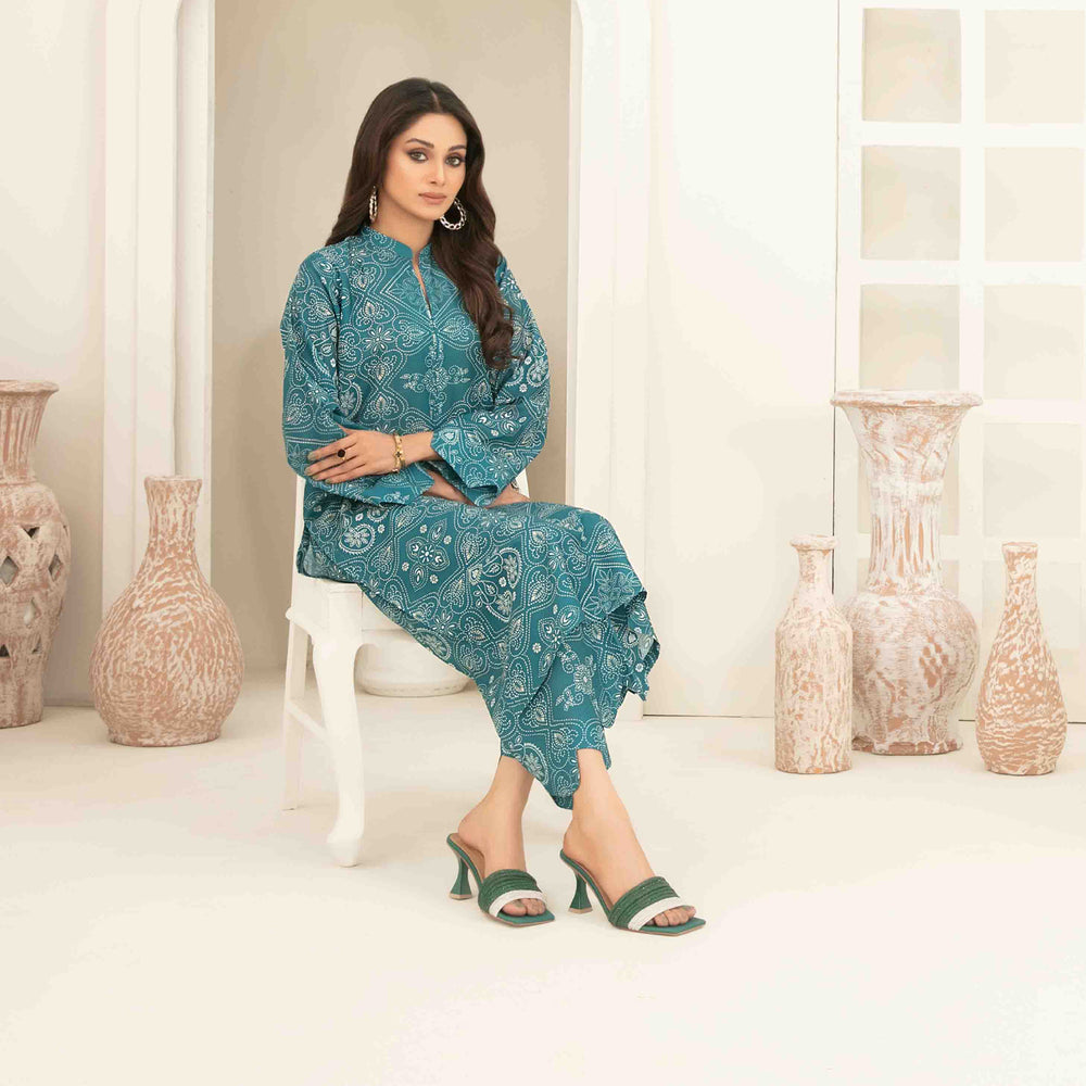 Lea By Tawakkal Swiss Printed Lawn Unstitched 2Pcs Suit - 1337, Women, 2Pcs Shalwar Suit, Tawakkal Fabrics, Chase Value