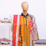 Mirha Digital Lawn Printed 3Pcs Unstitched Suit Cord's With Dupatta, Women, 3Pcs Shalwar Suit, Leeds Textile, Chase Value