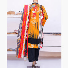 Mirha Digital Lawn Printed 3Pcs Unstitched Suit Cord's With Dupatta