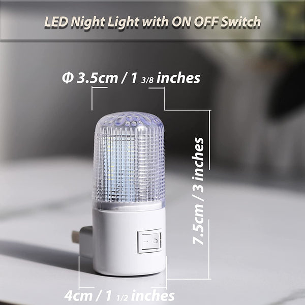 Nushi Mini Night Led Lamp - White, Emergency Lights & Torch, Nushi, Chase Value
