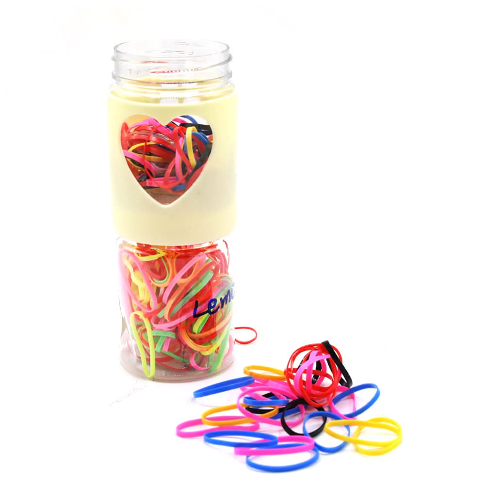 Colored Rubber Band - Lemon, Girls Hair Accessories, Chase Value, Chase Value