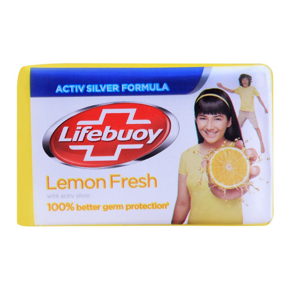 Lifebuoy Lemon Fresh Soap 98gm, Soaps, Lifebuoy, Chase Value
