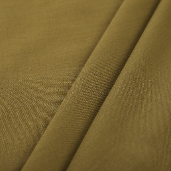 Men's Valuable Plain Polyester Viscose Unstitched Suit - Light Brown