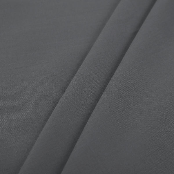 Men's Valuable Plain Polyester Viscose Unstitched Suit - Grey