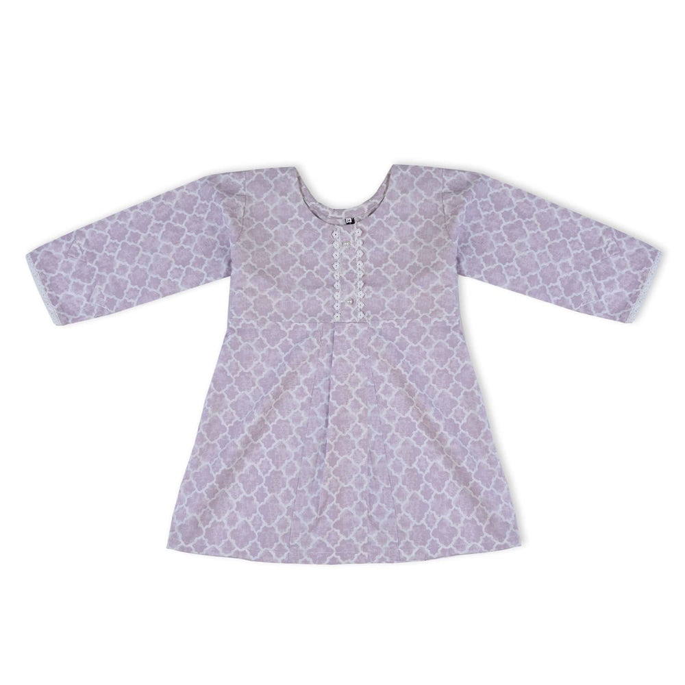 Girls Cotton 2Pcs Shalwar Suit - Light Purple, Girls Shalwar Kameez, Chase Value, Chase Value