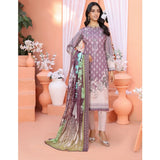 Bin Hameed Mallika Lawn Printed Embroidered Unstitched 3Pcs Suit - TS-63, Women, 3Pcs Shalwar Suit, Rana Arts, Chase Value