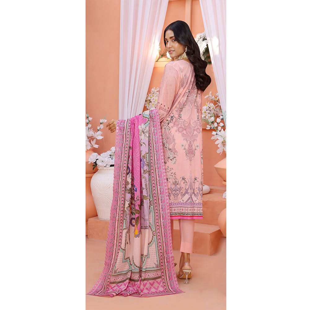 Bin Hameed Mallika Lawn Printed Embroidered Unstitched 3Pcs Suit - TS-59, Women, 3Pcs Shalwar Suit, Rana Arts, Chase Value