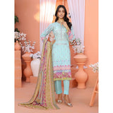Bin Hameed Mallika Lawn Printed Embroidered Unstitched 3Pcs Suit - TS-56, Women, 3Pcs Shalwar Suit, Rana Arts, Chase Value