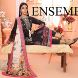 Bin Hameed Mallika Lawn Printed Embroidered Unstitched 3Pcs Suit - TS-57, Women, 3Pcs Shalwar Suit, Rana Arts, Chase Value