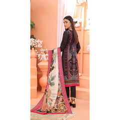 Bin Hameed Mallika Lawn Printed Embroidered Unstitched 3Pcs Suit - TS-57