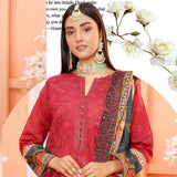 Bin Hameed Mallika Lawn Printed Embroidered Unstitched 3Pcs Suit - TS-62, Women, 3Pcs Shalwar Suit, Rana Arts, Chase Value