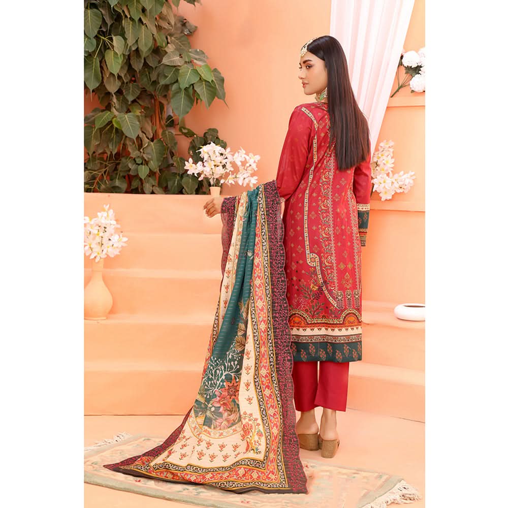 Bin Hameed Mallika Lawn Printed Embroidered Unstitched 3Pcs Suit - TS-62, Women, 3Pcs Shalwar Suit, Rana Arts, Chase Value