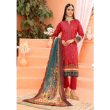 Bin Hameed Mallika Lawn Printed Embroidered Unstitched 3Pcs Suit - TS-62, Women, 3Pcs Shalwar Suit, Rana Arts, Chase Value