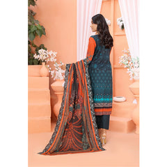 Bin Hameed Mallika Lawn Printed Embroidered Unstitched 3Pcs Suit - TS-58