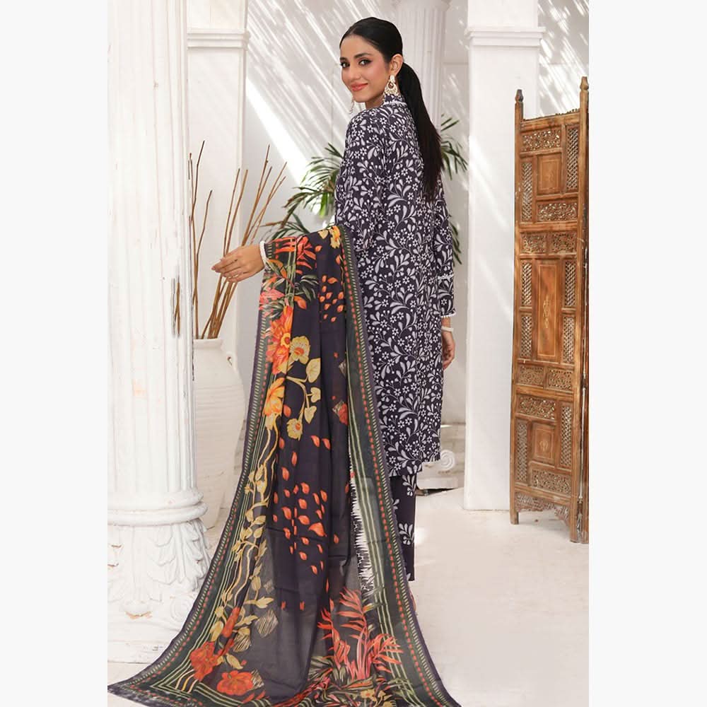 Bin Hameed Maarisayaal Unstitched 3Pcs Suit - 6, Women, 3Pcs Shalwar Suit, Rana Arts, Chase Value