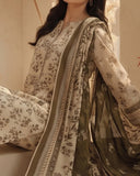 Malhar Printed Karandi Suit - 3 Pc by VS Textile