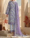 Malhar Printed Karandi Suit - 3 Pc by VS Textile