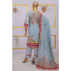 Imwaj Maria Lawn Printed Embroirded With Diamond Dupatta 3Pcs Suit - 7, Women, 3Pcs Shalwar Suit, Imwaj Maria, Chase Value