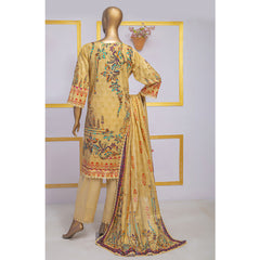 Imwaj Maria Lawn Printed Embroirded With Diamond Dupatta 3Pcs Suit - 3, Women, 3Pcs Shalwar Suit, Imwaj Maria, Chase Value