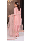 Dr Haris Maxi Front Open Luxury Semi-Stitched Maxi - 4
